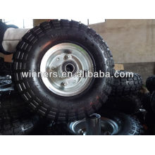 4.10/3.50-4 tubeless rubber tyre/wheel